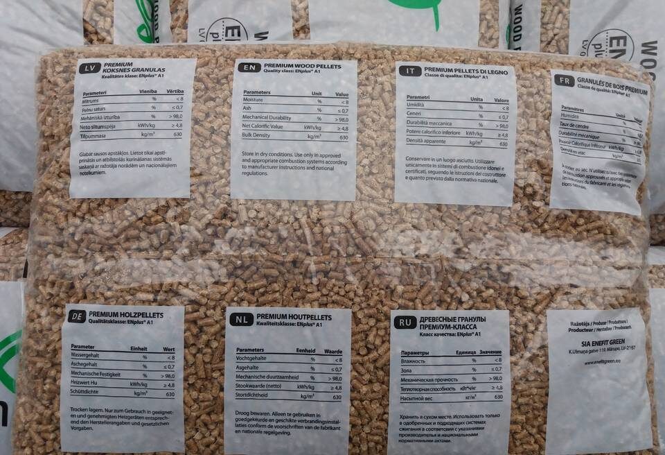 Pellet drzewny Enefit Green ENplus A1-Polmark Wrocław/Psary - obrazek 2